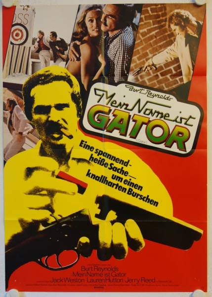 Gator original release german movie poster